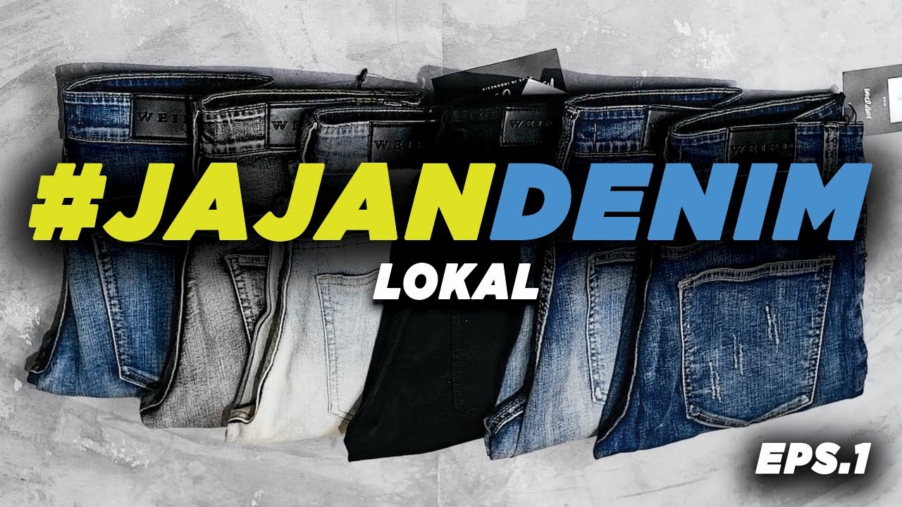 NIH GW KASIH TAU DENIM KEREN MURAH UNDER 250 RIBUU!! | Review & unboxing Weird Collection