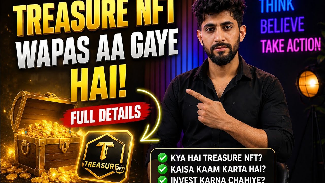 Treasure NFT Real Or Fake ? | Treasure NFT Review Hindi | Treasure NFT close Date?