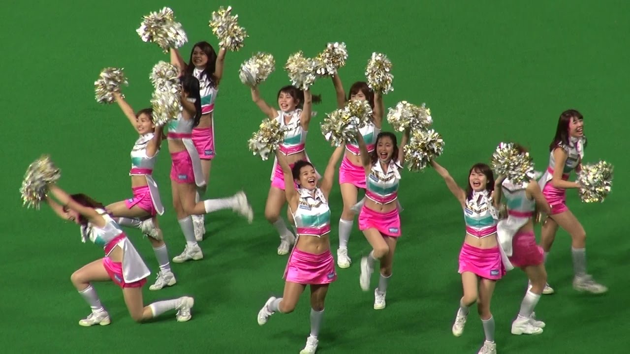 20161027 日本シリーズ第5戦・勝利のジンギスカンダンスを踊る歓喜感涙のファイターズガール