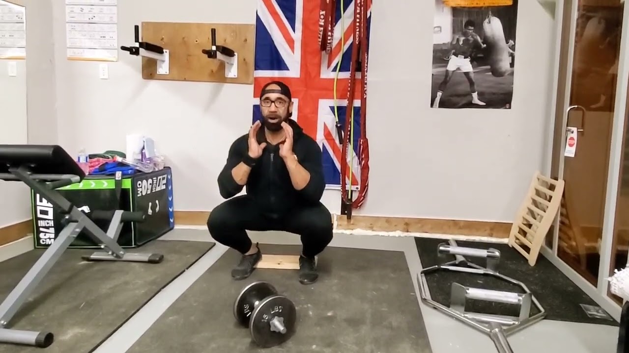 The Dan John Goblet Squat - The best squat exercise of all time