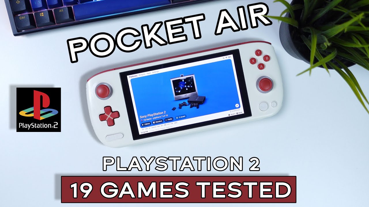 AYANEO Pocket Air | Playstation 2 Emulation Showcase (19 Games Tested)