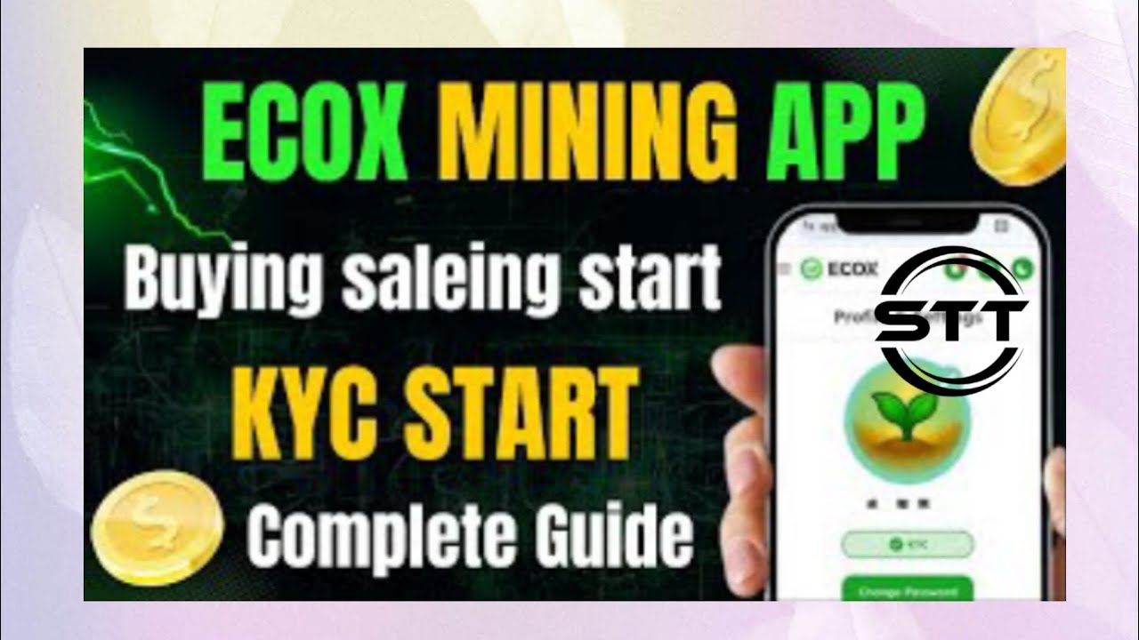 ECOX new mining app 2025 || free mining app use easily || safeer technical tv
