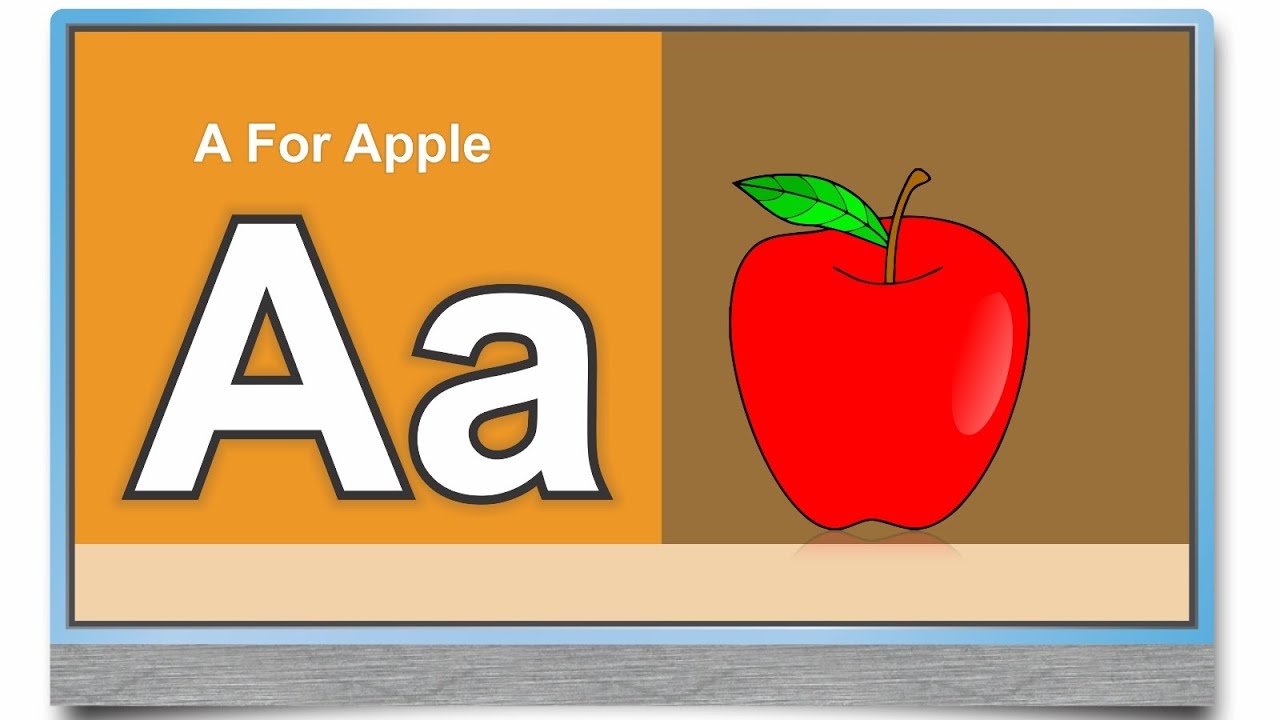 ABCD Song | A for Apple 🍎 | Kids Learning with Pictures | ABCD Rhymes | Kids Education