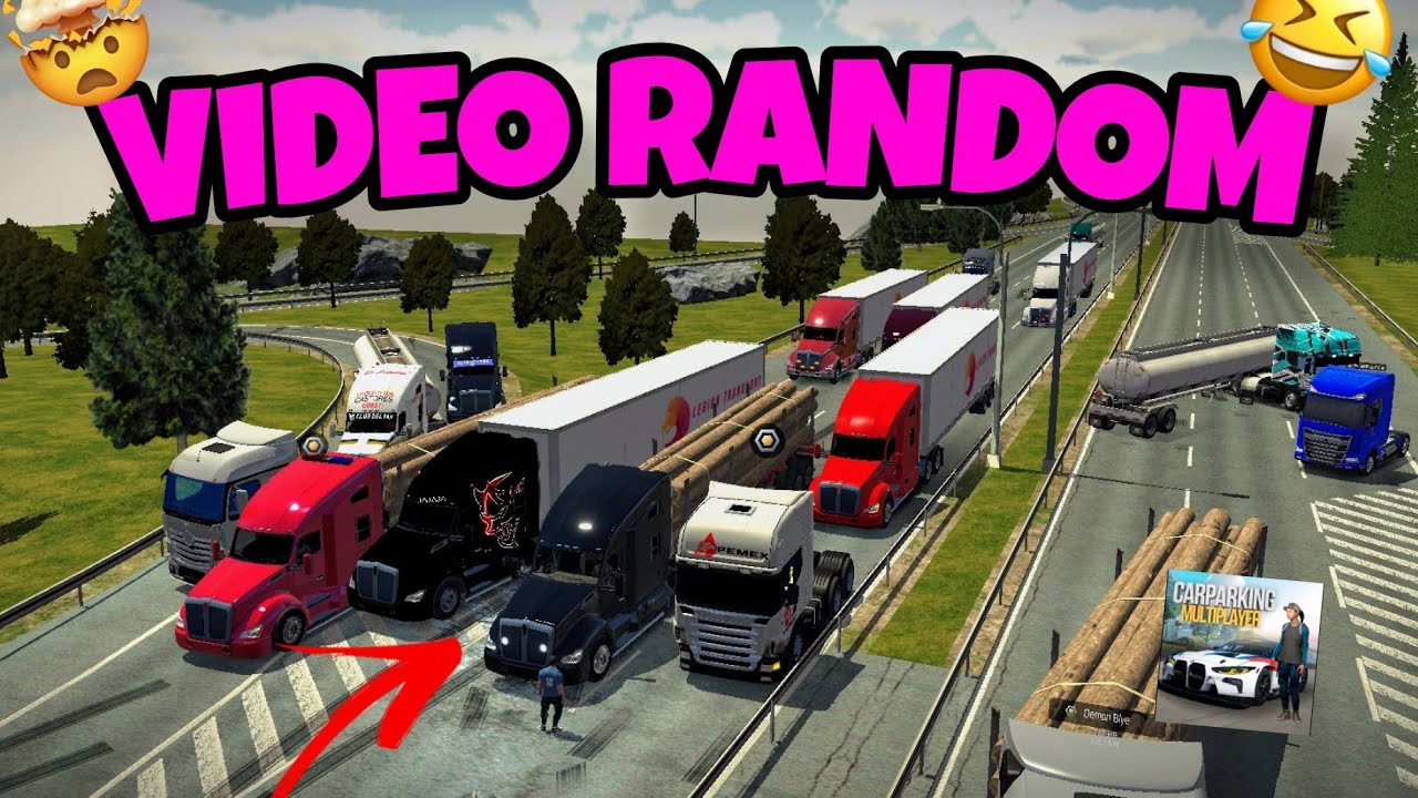 SIENDO TRAILERO POR UN DIA CON MIS SUSCRIPTORES EN Car Parking Multiplayer 🤣🔥 