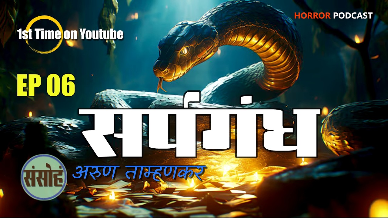सर्पगंध EP06 - अरुण ताम्हणकर | दुर्मिळ आऊट ऑफ प्रिंट पुस्तक, एक अद्भुत कथा | Marathi Horror Podcast
