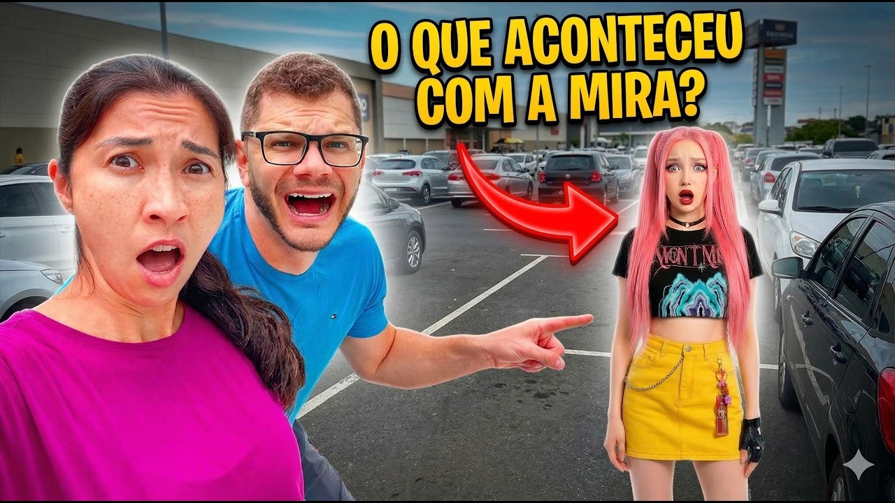 O QUE A MIRA DAS GUERREIRAS DO KPOP ESTAVA FAZENDO NO ESTACIONAMENTO DO SHOPPING?
