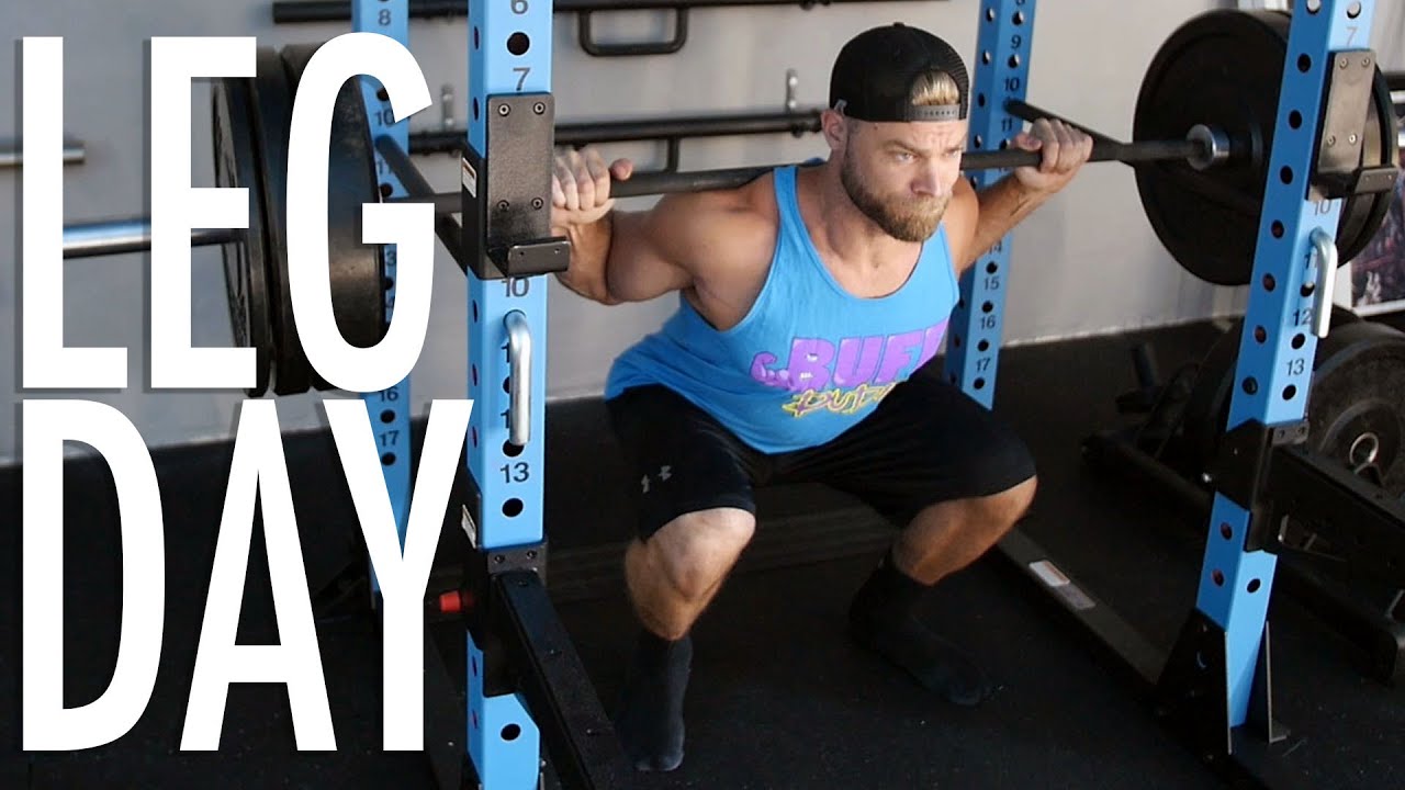 LEGS (Quads, Hams & Calves) WORKOUT | Buff Dudes New Gym Routine 2019