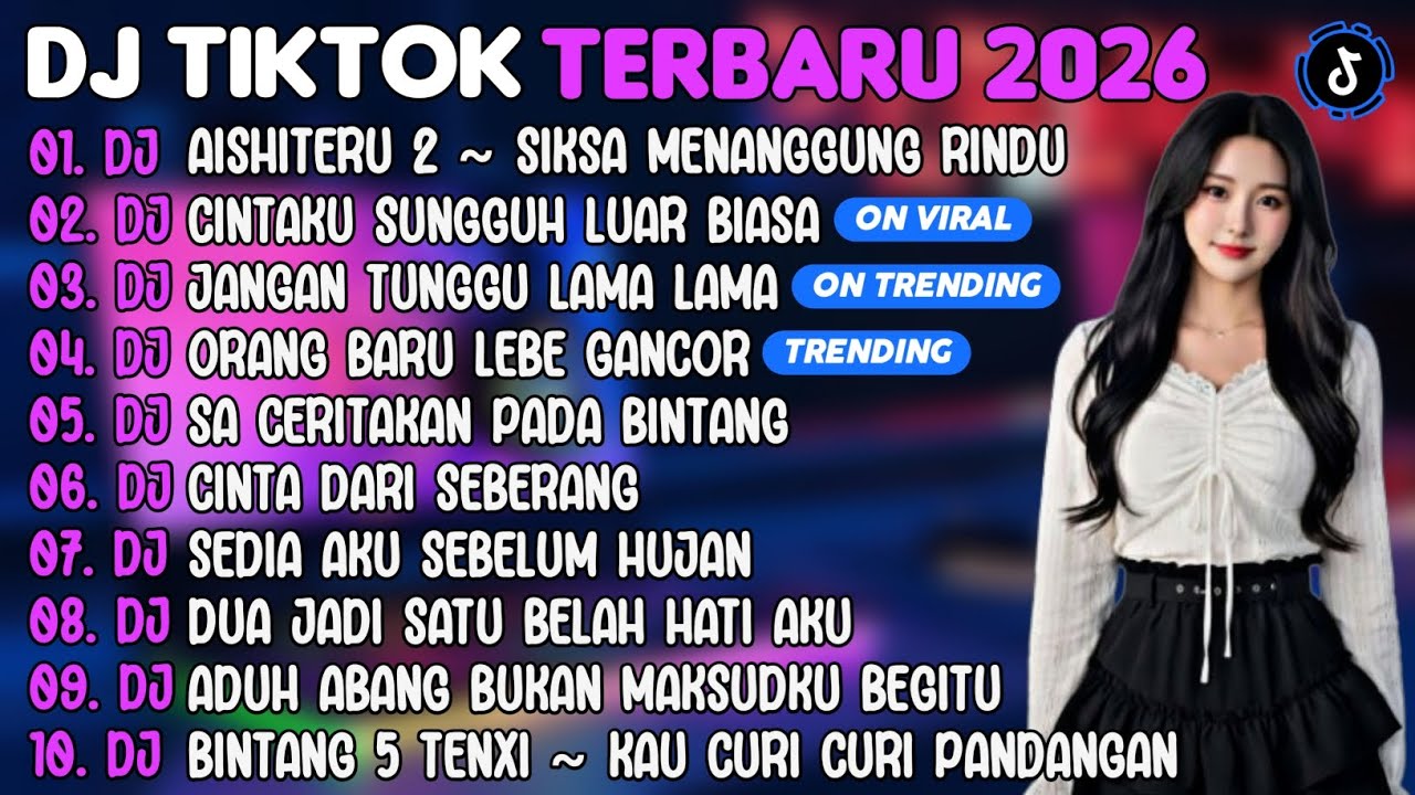DJ TIKTOK TERBARU 2026 | DJ AISHITERU 2🎵DJ CINTAKU SUNGGUH LUAR BIASA🎵| FULL ALBUM