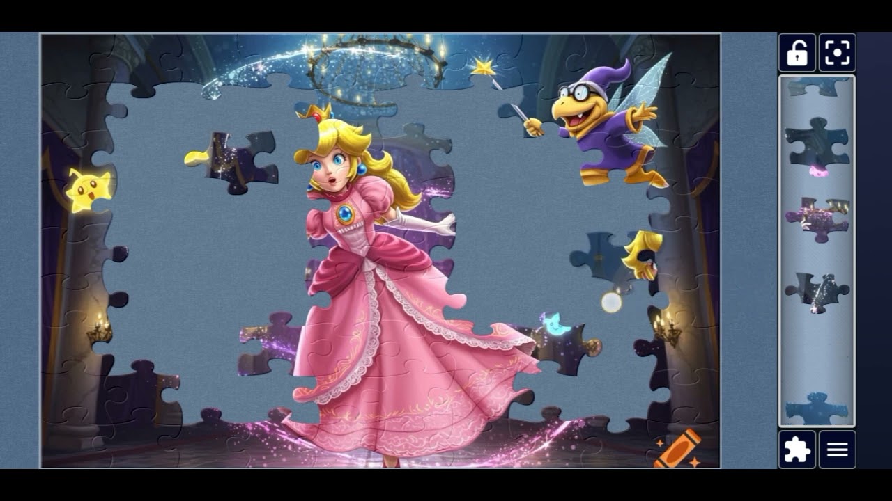 Drawing Princess Peach in a Magical Fantasy Style