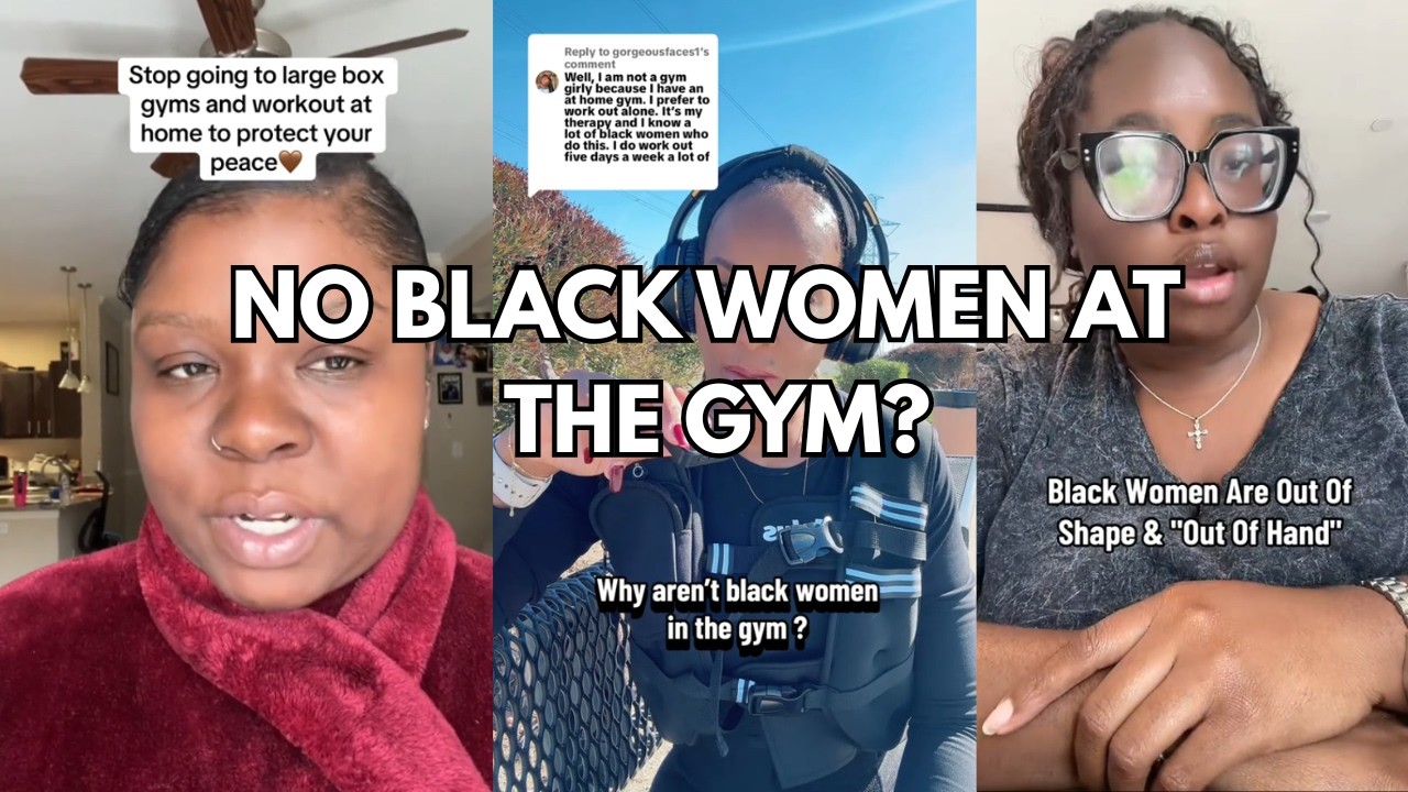 Why Don’t We See More Black Women in the Gym? #blackwomenshealth #healthconversations