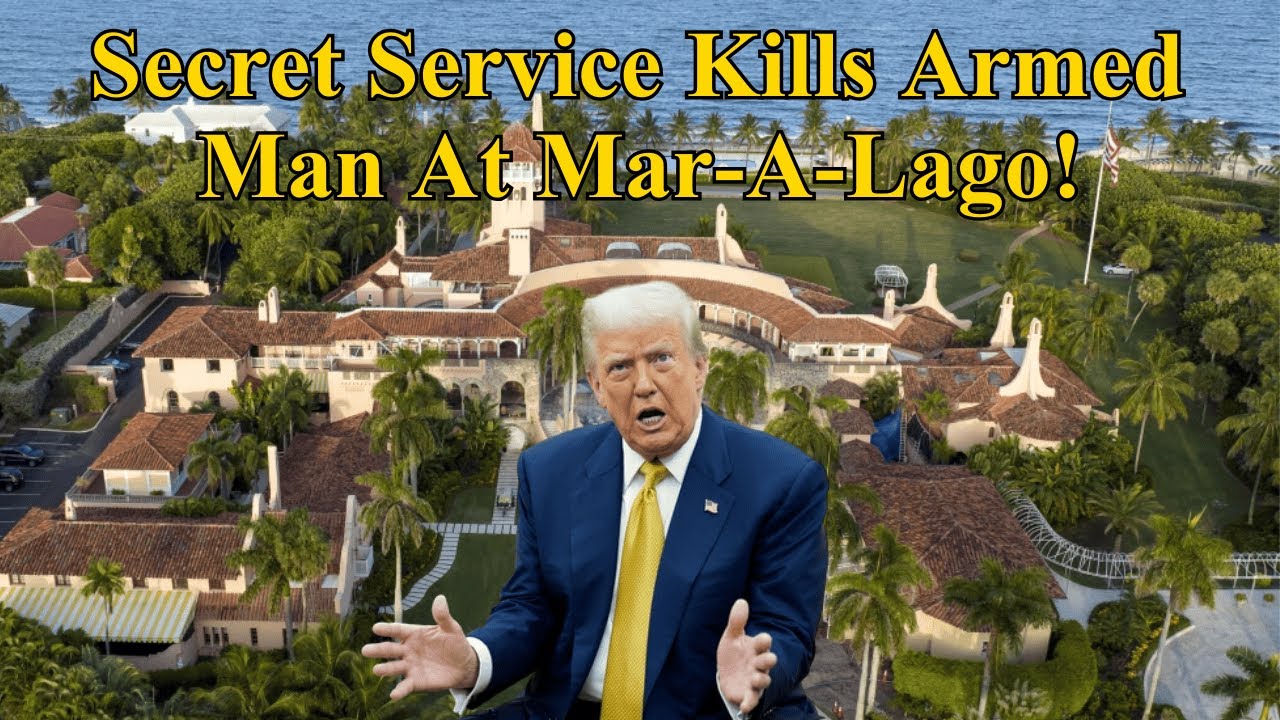 Coffee With Texas Paul!  Armed Man Killed At Mar-A-Lago!