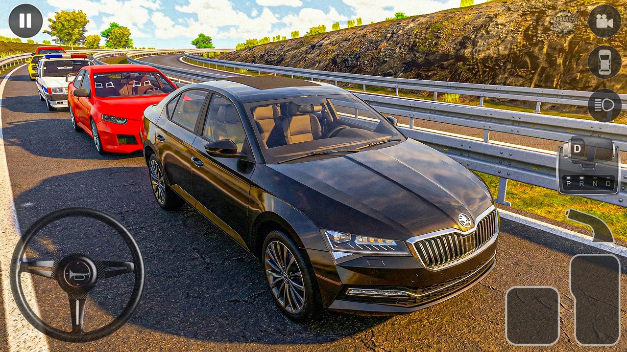 Skoda Superb Sürüş Simülatör Oyunu - StreetPro Car Driving Game #6 - Android Gameplay