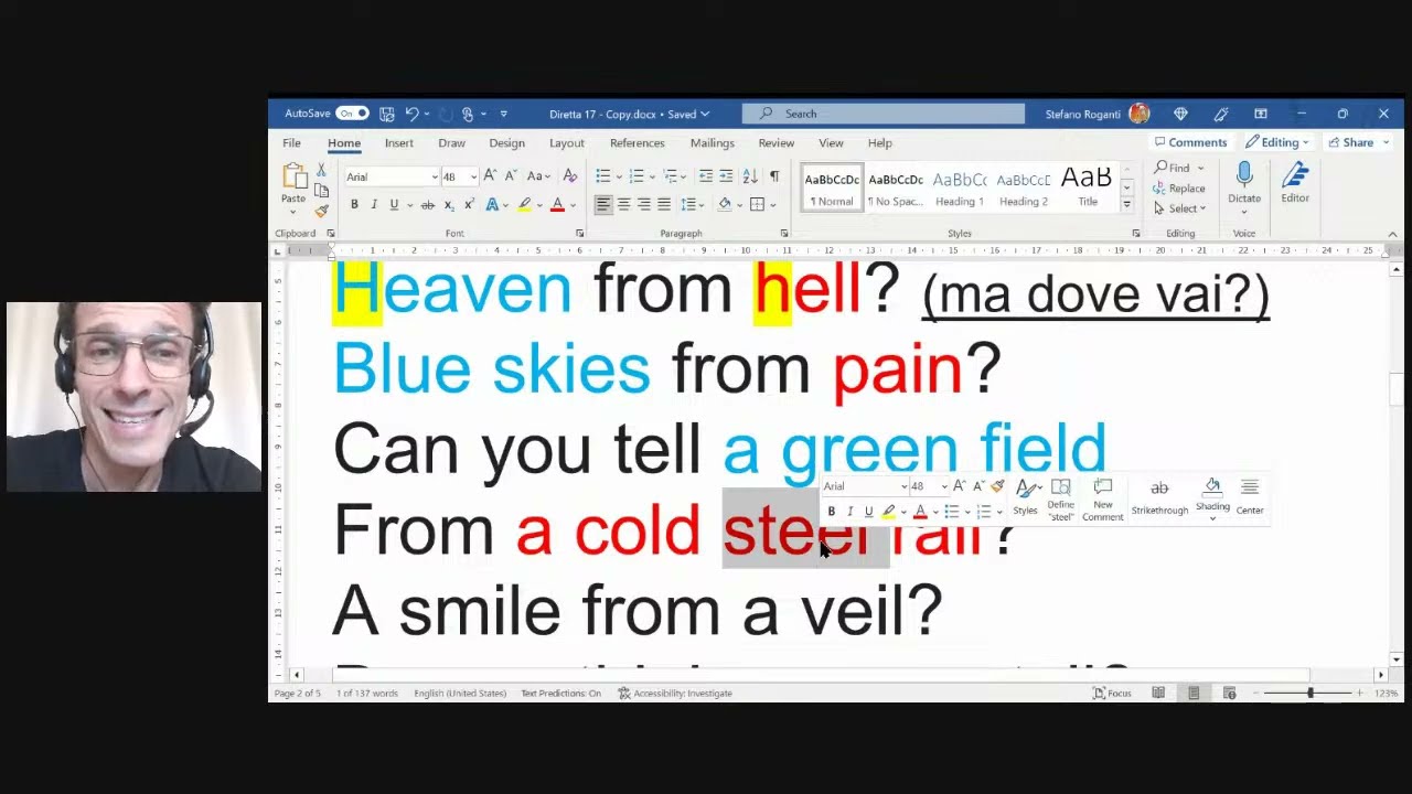 Impara inglese con le canzoni  - PINK FLOYD  