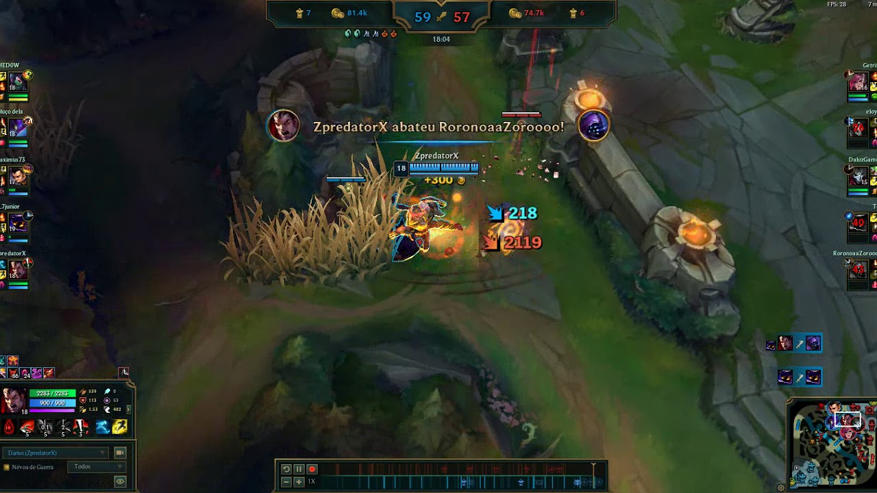 Darius One Shot in Urf  1K damage