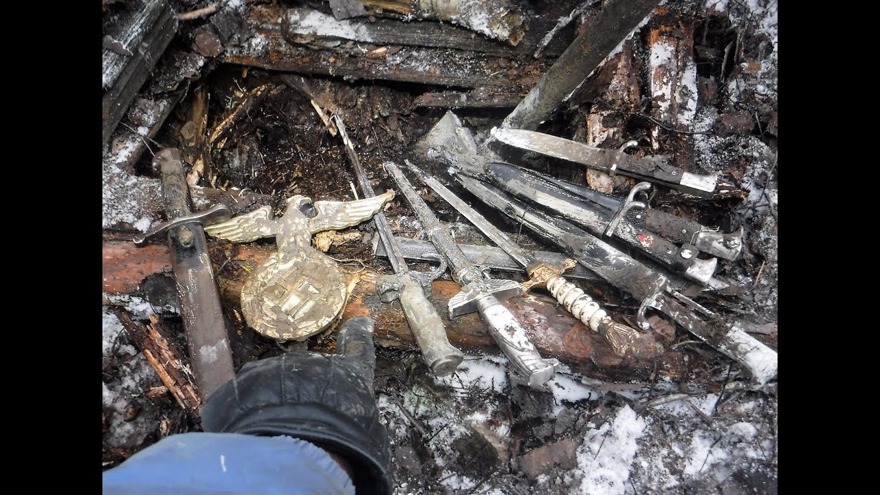 Löysin metallinpaljastimella sotasaalis kätkön