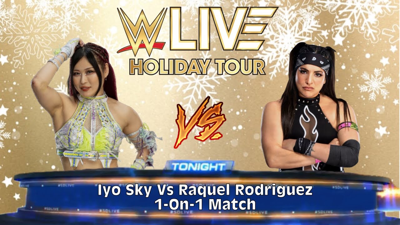 WWE LIVE Holiday Tour in Bridgeport, CT (2026) Iyo Sky Vs Raquel Rodriguez Full Match | Jan/04/2026