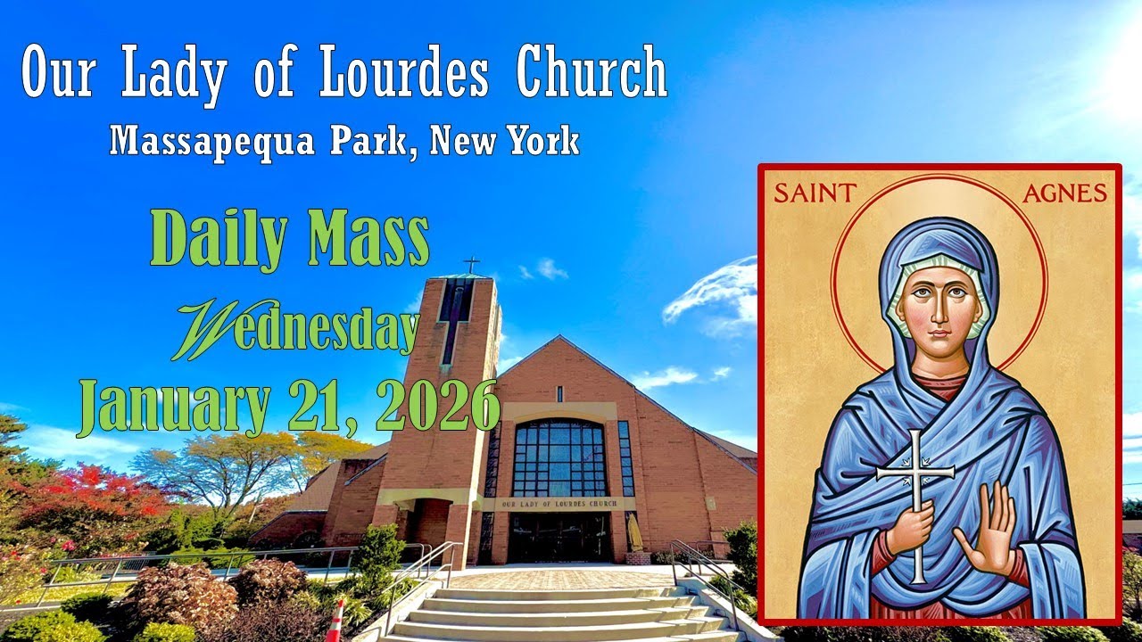 Daily Mass -- January 21 2026 -- Fr. Anthony Afful-Broni and Deacon Fred Ferrara