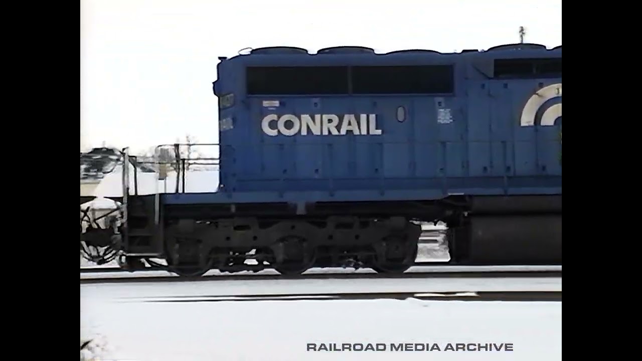 Marion Ohio Trains January 1995