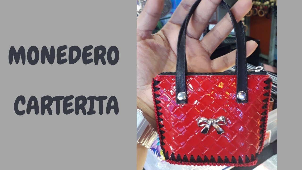 MONEDERO CARTERITA PASO A PASO