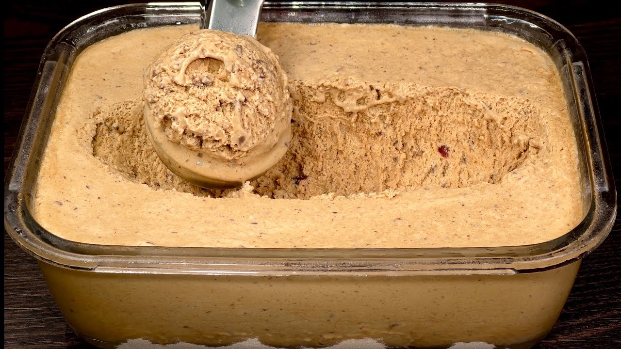 Tolles Kaffeeeis mit N&uuml;ssen! Verschwindet in 5 Minuten!