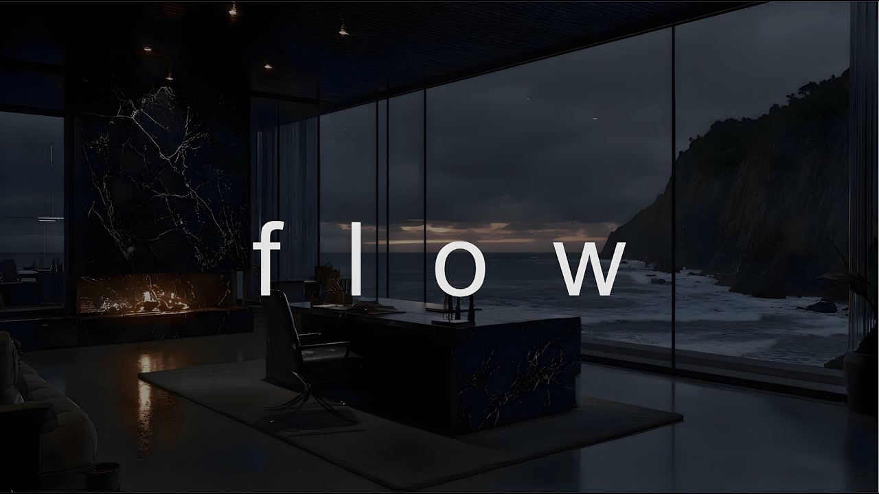 Focus Music • Flow State for Study, Coding & Deep Work | Luxury Ocean View Ambience for Productivity