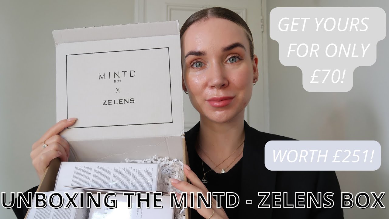 UNBOXING THE MINTD - ZELENS BOX / / LIMITED EDITION - TOTAL VALUE &pound;251! GET YOURS FOR ONLY &pound;70!