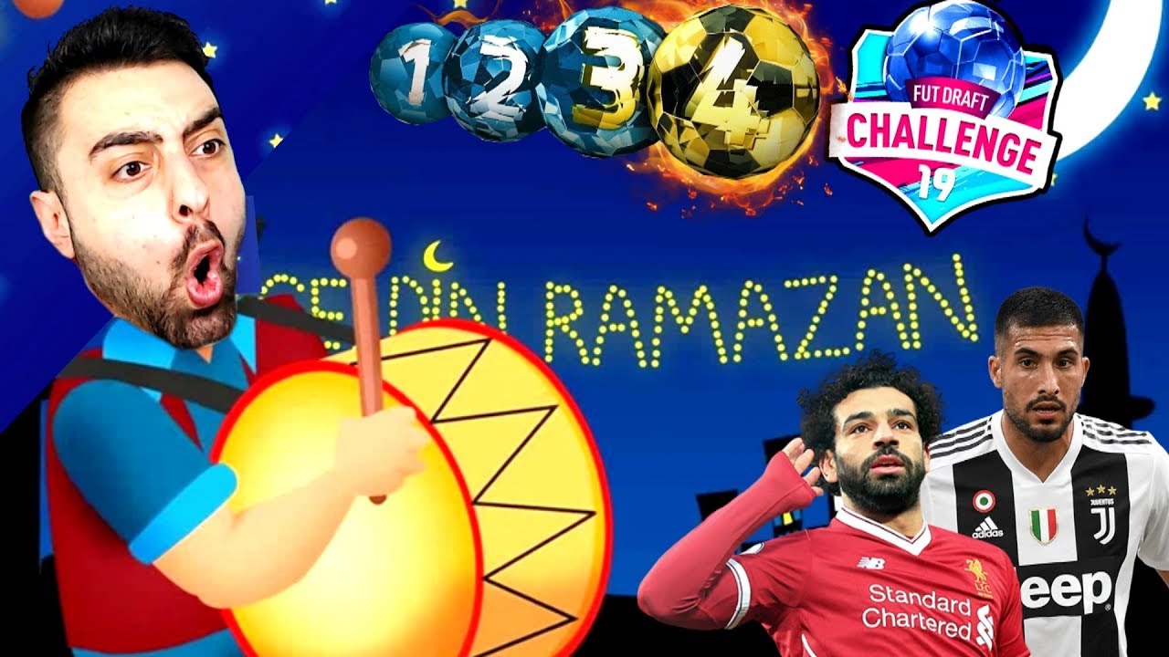 ORUÇ ! RAMAZAN CHALLENGE ! ŞAMPİYON ? FUT DRAFT FİFA 19