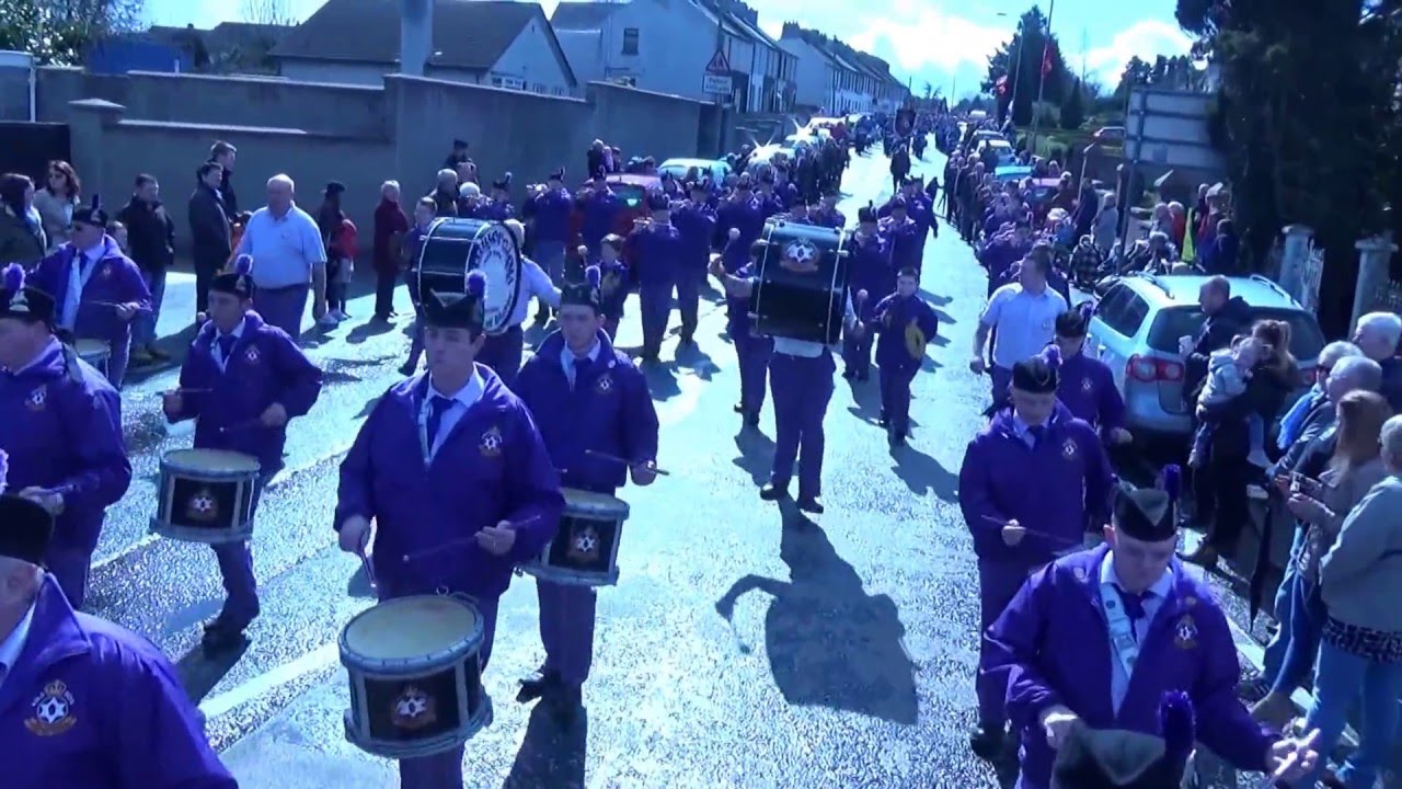 Ballycraigy Auld Boys @ Easter Monday A.B.O.D Parade Lurgan 2016