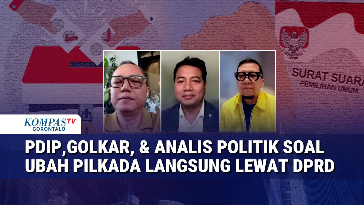 Golkar, Gerindra dan PAN Setuju Pilkada Lewat DPRD, PDIP Menolak, Begini Kata Analis Politik