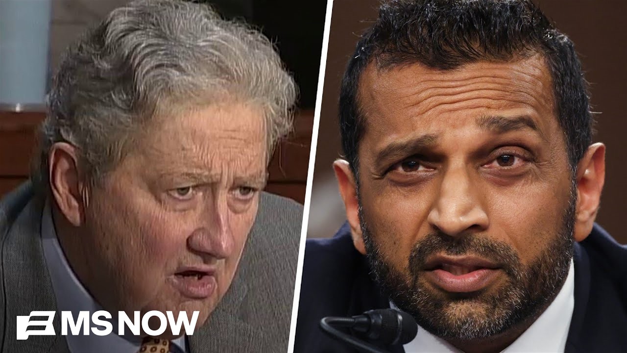 'So you disqualified the animal?': GOP Sen. Kennedy asks Patel for clarity on bestiality comments