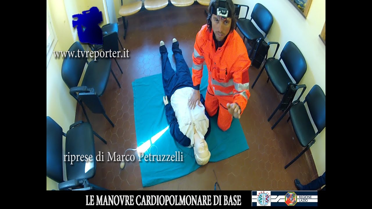COME SALVARE UNA VITA, LE MANOVRE DI RIANIMAZIONE CARDIOPOLMONARE