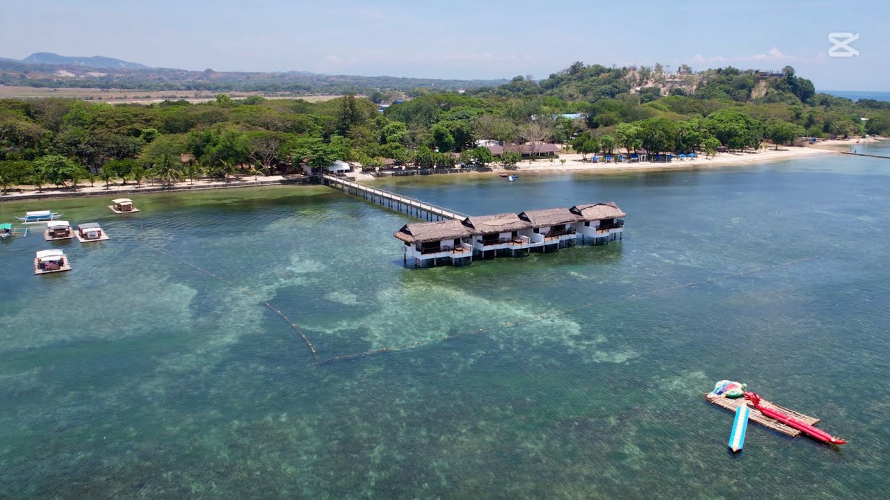 Matabungkay beach aerial footage by DJI Air2s Camera Drone