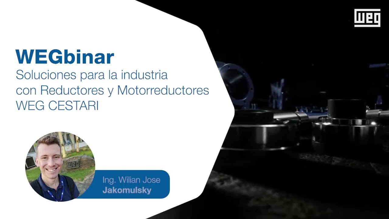 Soluciones para la Industria con Reductores y Motorreductores WEG CESTARI.