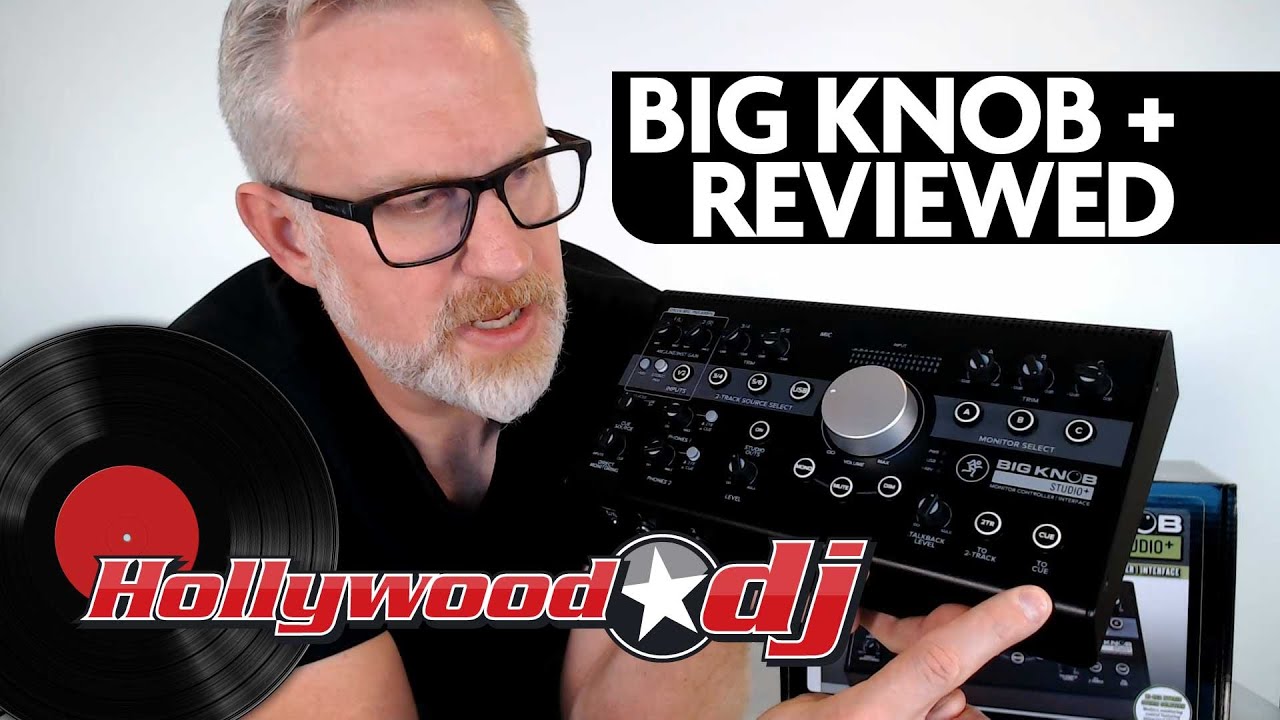 Big Knob Studio Plus Review - How I Use It, hooking up a studio monitor subwoofer correctly