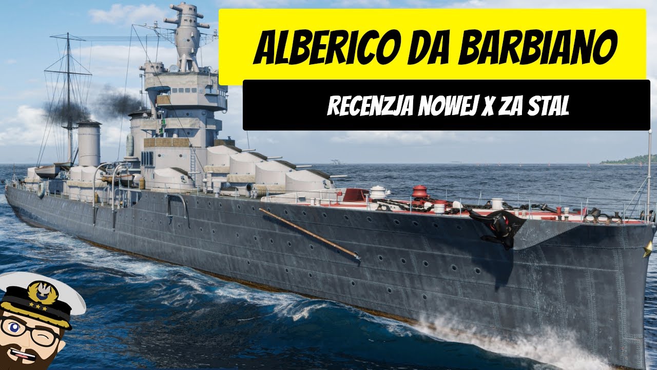 Alberico da Barbiano - Recenzja nowej X za stal | World of Warships