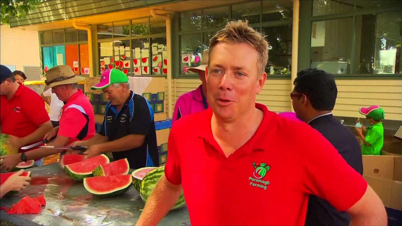Melon Mad Aussies Ski In The Bush At Chinchilla Melon Festival