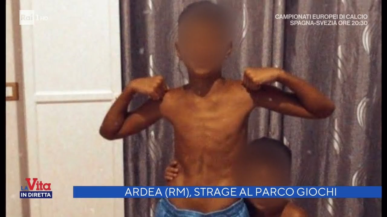 Ardea, strage al parco giochi - La vita in diretta 14/06/2021
