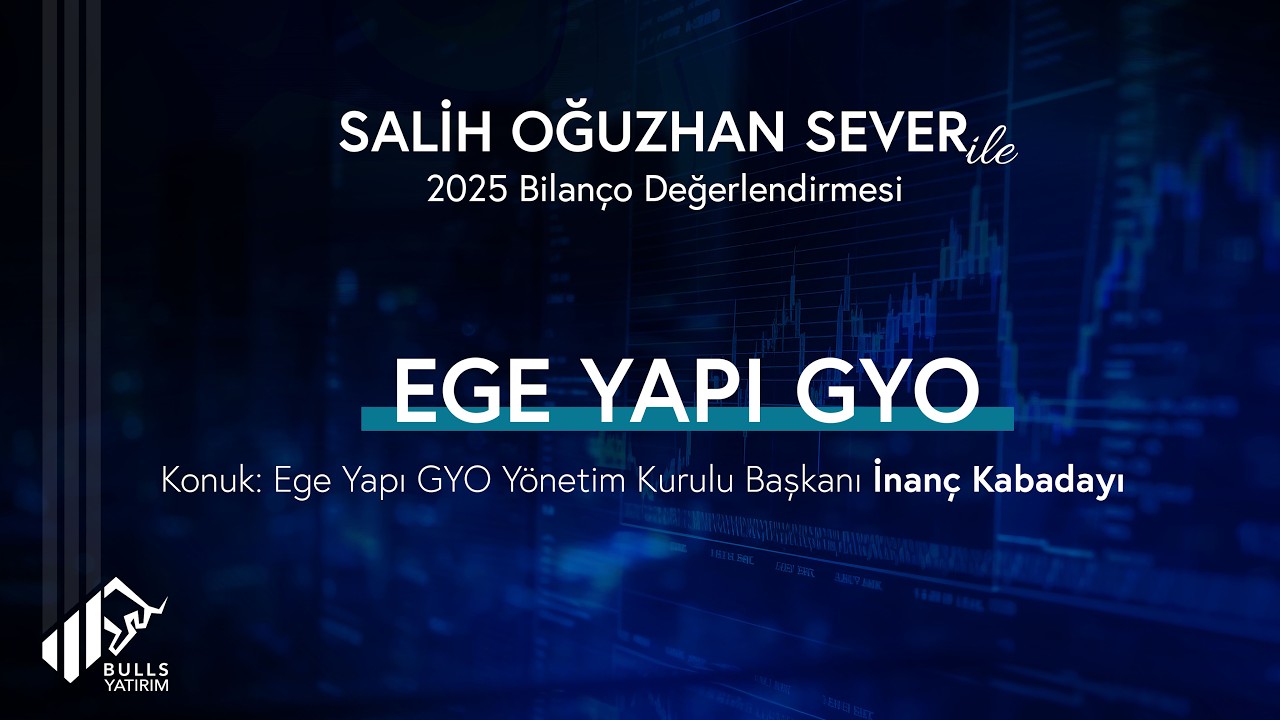 Ege Yapı GYO Bilanço Değerlendirmesi | Konuk: Yönetim Kurulu Başkanı İnanç Kabadayı
