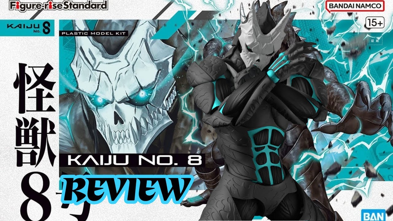 Bandai Figure Rise Standard - Kaiju No 8 Model Kit Build!