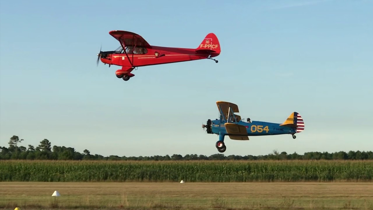 STEARMAN PT 17 BOEING          LE VOL DES ANCIENS