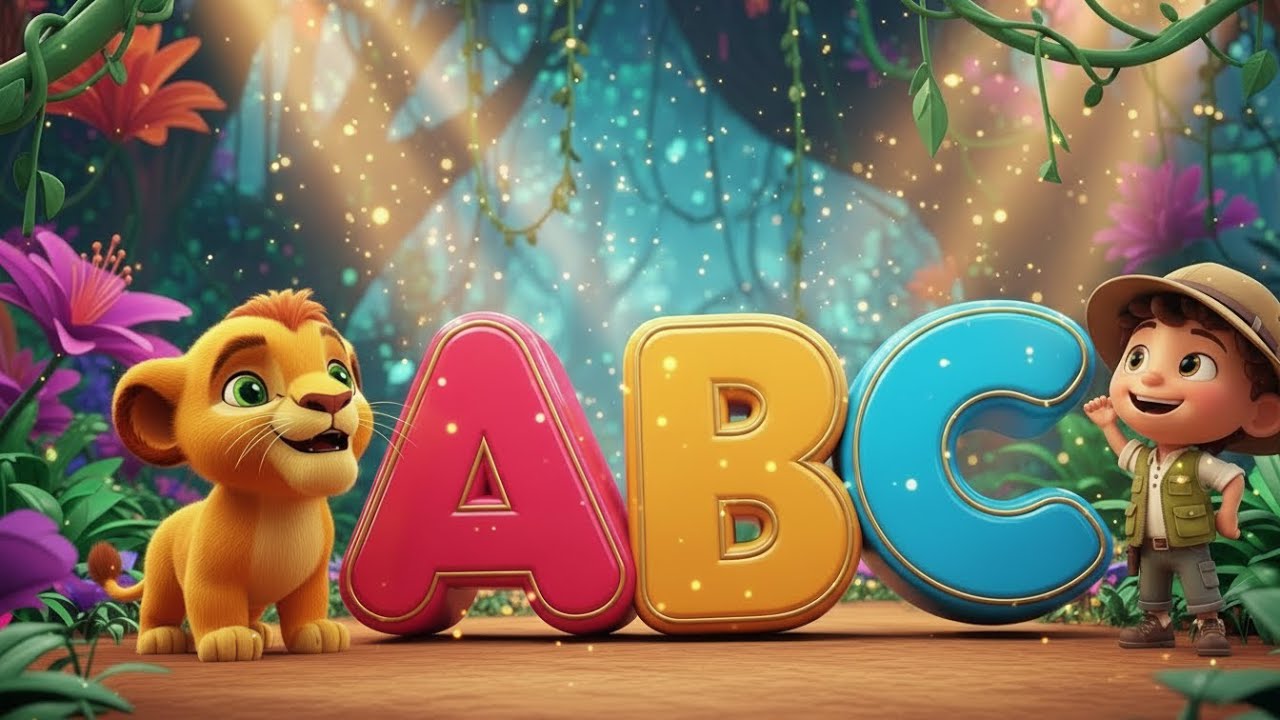 Лучшее видео ABC для детей | Изучаем буквы и животных с Nuberry 🦋✨
