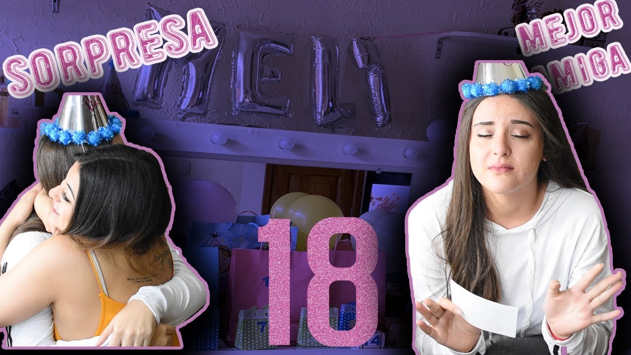UN REGALO POR CADA AÑO **LLORA**  (sorpresa a mi mejor amiga)