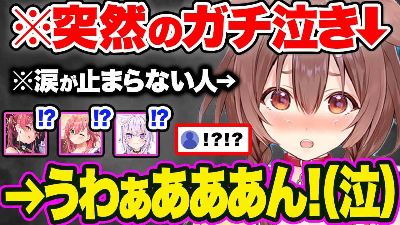 【まとめ】涙腺が崩壊しガチ泣きしてホロメンを動揺させる戌神ころね10選【ホロライブ 宝鐘マリン さくらみこ 角巻わため 星街すいせい 猫又おかゆ 友人A 切り抜き Vtuber hololive】
