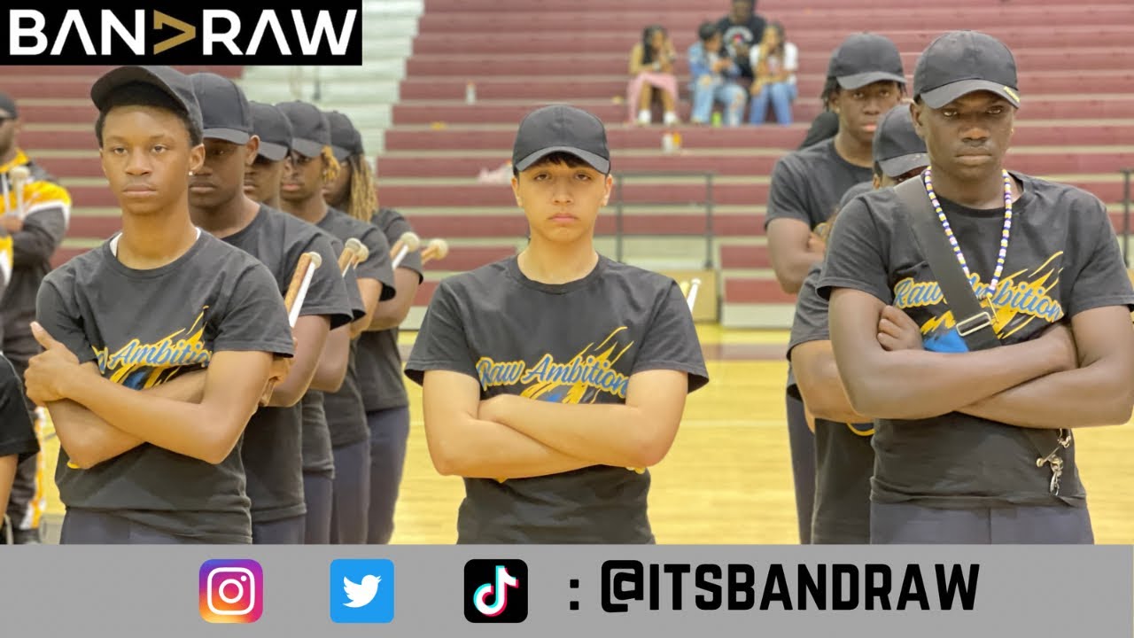 Band Raw || Granby HS RAW AMBITION Drumline || Beats by the Pound 2023