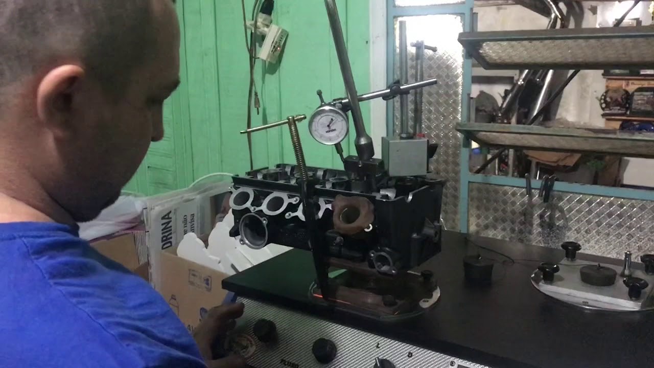 Cabeçote preparado Xj6 (Banca de fluxo)Motorzinho Competições
