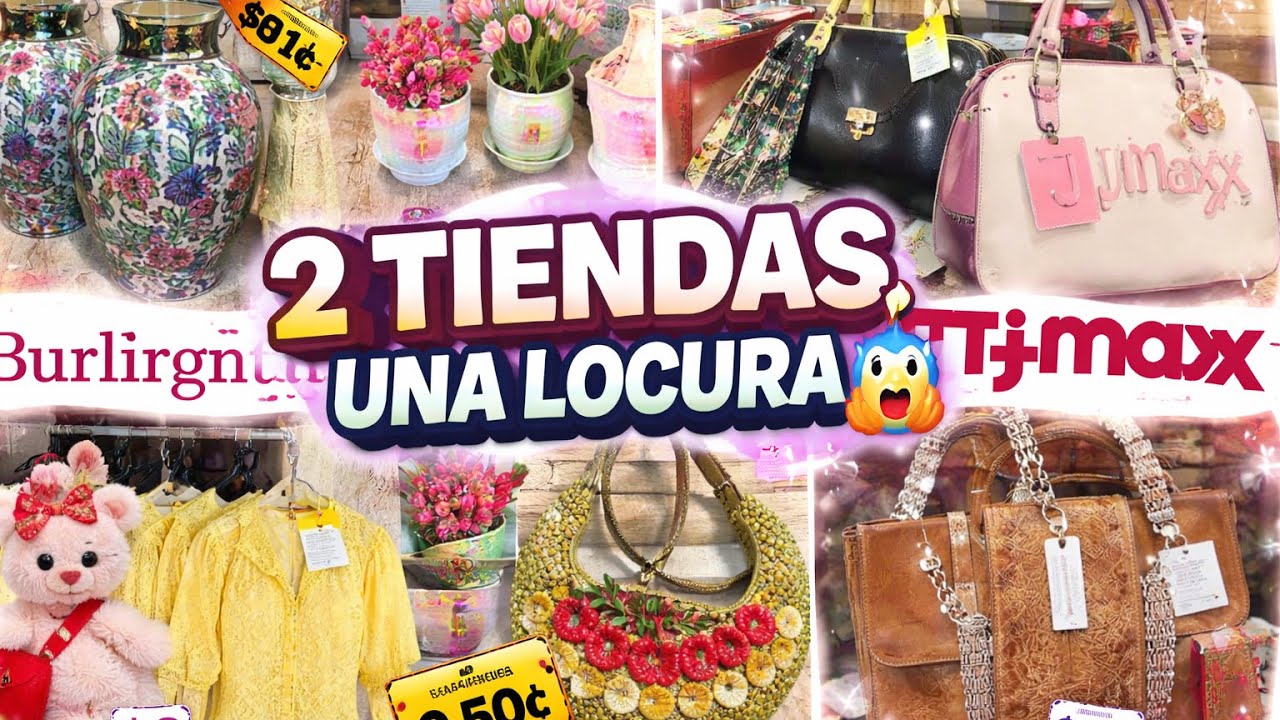 NO DEBERÍAN ESTAR JUNTAS 😱| BURLINGTON vs TJ MAXX❗️ SALES POBRE pero FELIZ😂