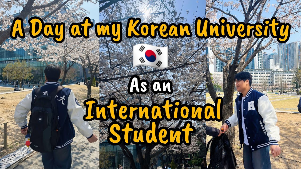 A Day at my Korean University 🫰| Korean university Student | Daily V-log | South Korea 🇰🇷