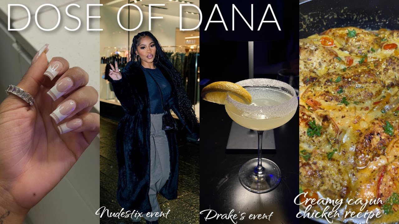 DOSE OF DANA | BEAUTY EVENT+ DRAKE WOMEN'S EVENT, FACELIFT? + CREAMY CAJUN CHICKEN PASTA RECIPE.