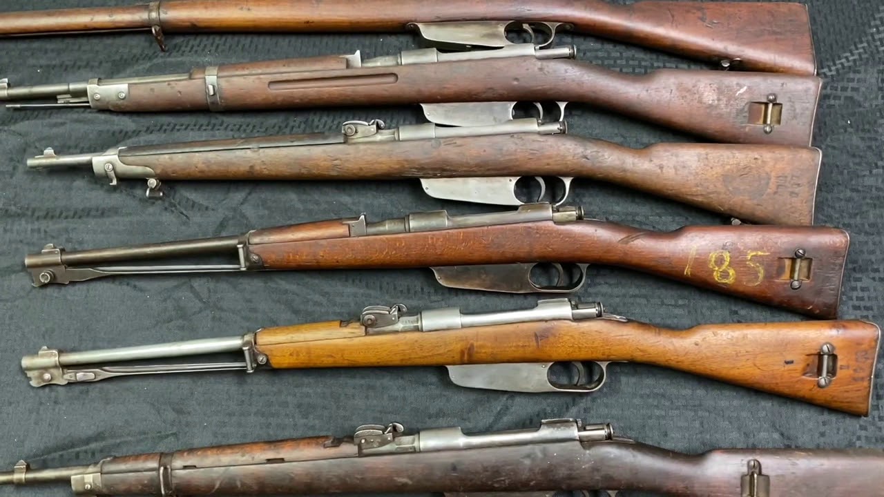 Carcano Model 1891 и его модификации. Подробное описание оружия, имеющегося на нашем складе.