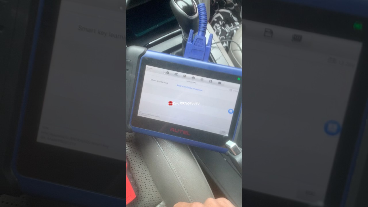 Cách cài đặt chìa khóa xe huyndai Elantra 